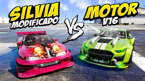 Arrancones En Mi Silvia Modificado Con Turbos Vs Un Proyecto Con