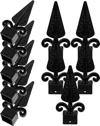 Housoutil 10 Each Fence Finials 34 Plastic Finial Tops