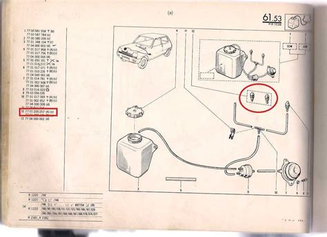 Renault 4 5 6 12 14 16 Simca 1100 Horizon Windshield Washer Nozzle