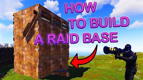 Beginners Guide Tips And Strategies For Raid Base Rust Youtube