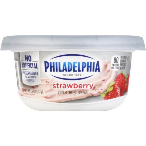 Philadelphia Cream Cheese Spread Strawberry Smart Final