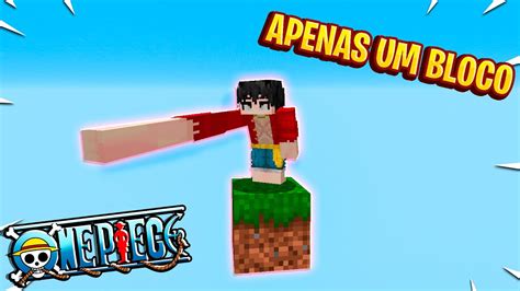 Apenas Um Bloco De One Piece No Minecraft Youtube