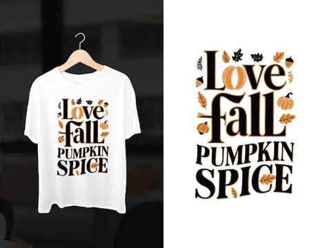 Fall Autumn Design Tshirt Design Premium Ai Generated Vector