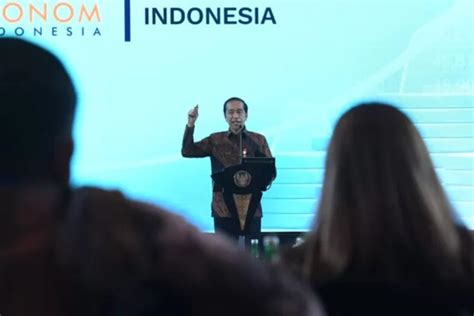 Presiden Jokowi Resmikan Pembukaan Sarasehan Ekonom Indonesia