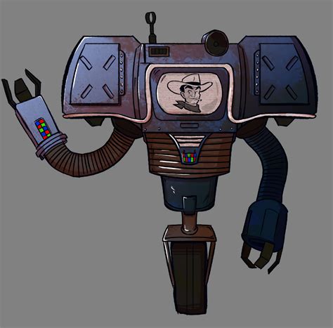 Victor Fallout Securitron Securitron Fallout роботы Fallout New Vegas Fallout