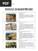 festivals  quezon province overview