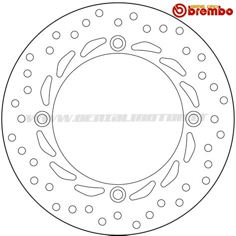 Bremsscheibe Fest Brembo Oro Vorne Honda Xl V Transalp Abs 700 2008