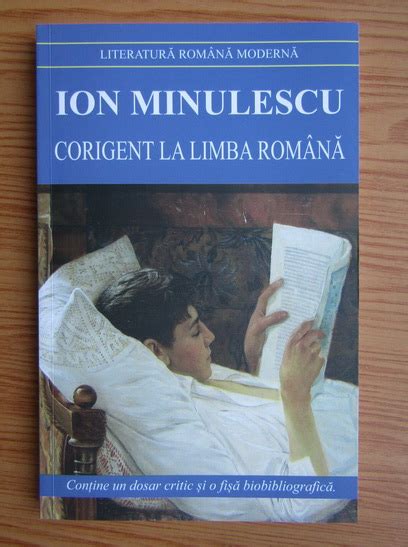 Ion Minulescu Corigent La Limba Romana Cump R