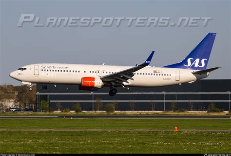 LN RRF SAS Scandinavian Airlines Boeing 737 85P WL Photo By Maximilian