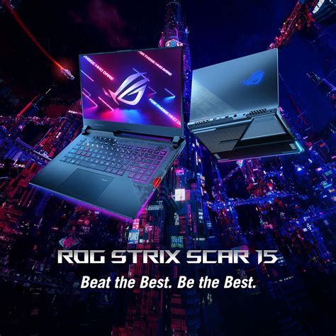 Laptop Para Juegos ASUS ROG Strix Scar 15 Pantalla IPS Tipo FHD De 15