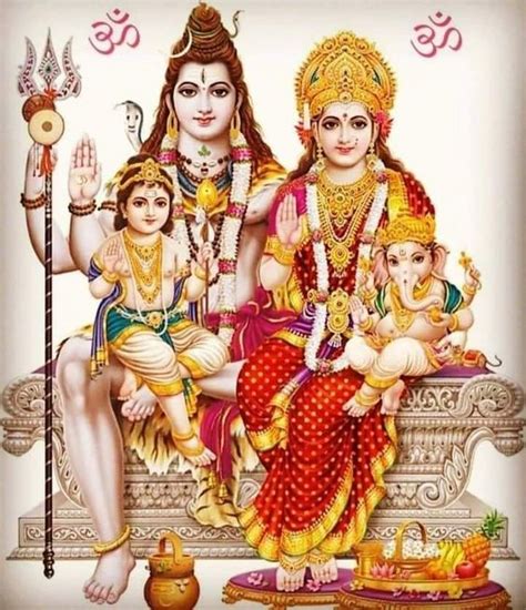 Shiva Parvati Family Wallpapers