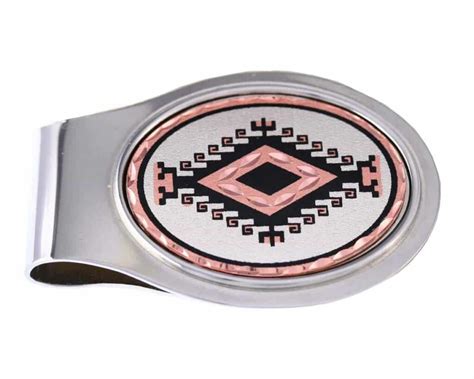 Southwest Native American Money Clip Copper Wholesale Gifts