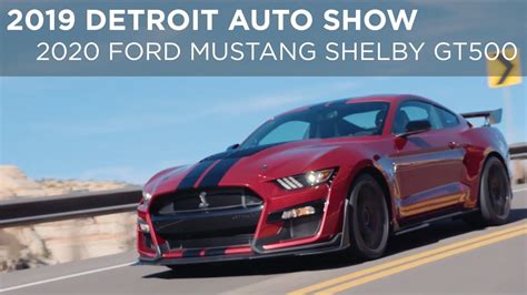 2019 Ford Mustang Shelby GT350 Debuts Aero Tweaks From The