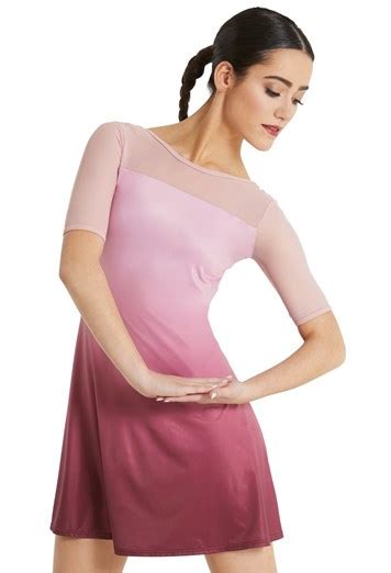 SA Preloved Solo Weissman Pink Ombre Tunic Contemporary Costume Approx