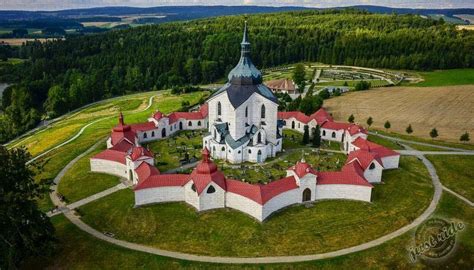 Poutní kostel sv Jana Nepomuckého na Zelené hoře JustRide cz