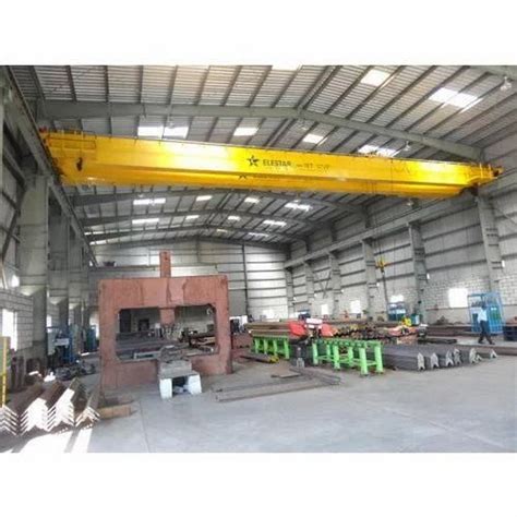 Yellow Double Girder Eot Crane Capacity Ton Ton