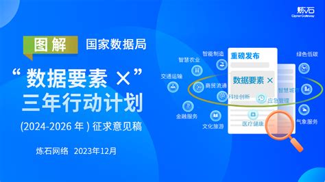 炼石网络：图解国家数据局“数据要素x”三年行动计划（2024 2026）征求意见稿 Pdf 魔方文库