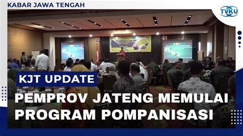 Pemprov Jateng Genjot Program Pompanisasi Dan Irigasi Youtube