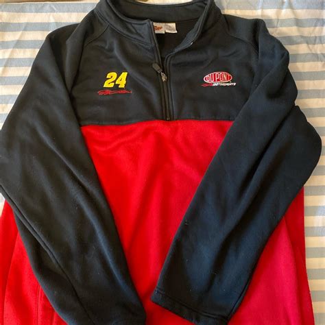 Jeff Gordon Winners Circle NASCAR Quarter Zip Depop