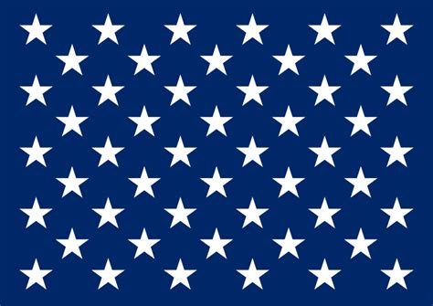 Free Printable American Flag Star Stencil - Printable Word Searches