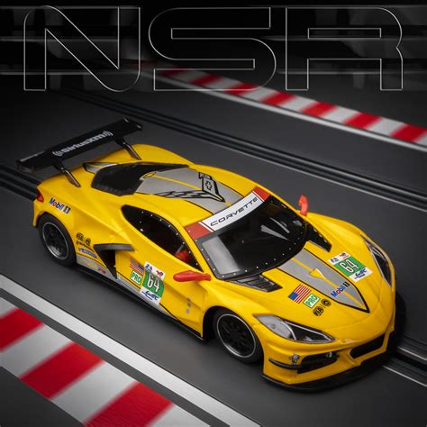 Corvette C8r 64 Le Mans 24h 2022 Nsr Slot Cars Professional 132