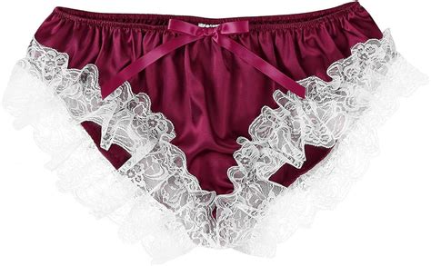 Chictry Men S Silky Satin Crossdress Panties Sissy Lingerie Bloomers