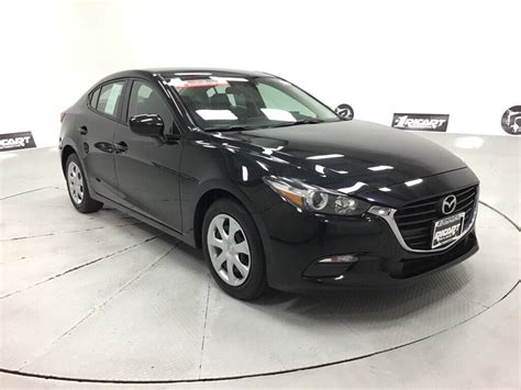 2017 Mazda Mazda3 Sport 42226 Miles Jet Black Mica 4d Sedan SkyactivÂ ...