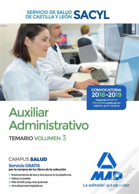 Auxiliar Administrativo Del Servicio De Salud De Castilla Y Le N Sacyl