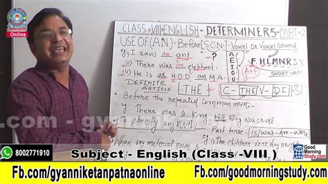 Determiners In English Grammar Class 8 Articles Demonstratives Possessives Youtube