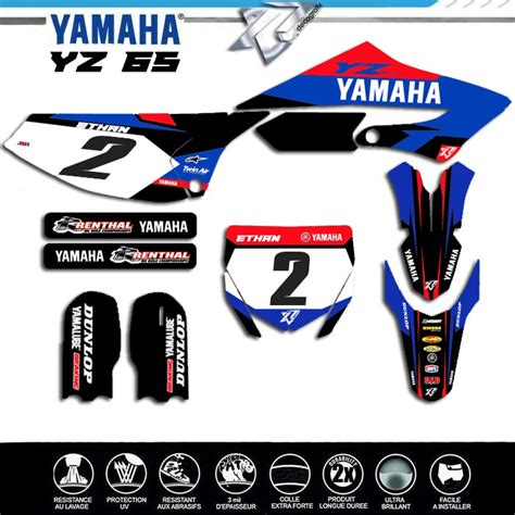 Decografix Vous Propose Un KIT DECO Moto YAMAHA 85 Yz Et Yz85 Factory Team