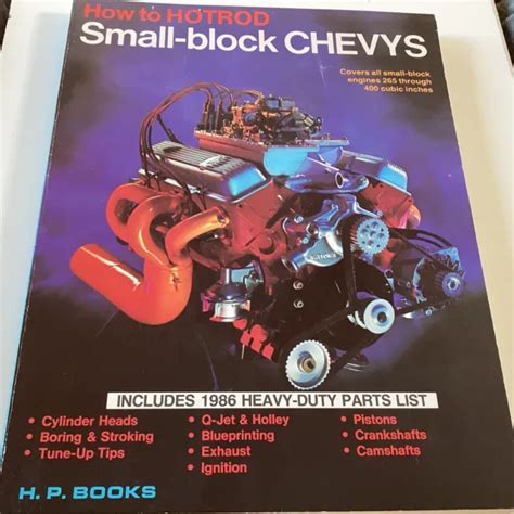 HOW TO HOT Rod Small Block Chevy Motors Paperback Book HP Books 7 81 PicClick UK