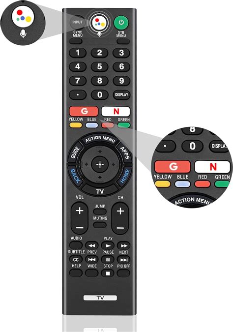 Amazon Sony Genuine Oem Led Smart Tv Remote Control Rmf Tx U