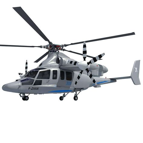 Eurocopter X3 Helicopter - 3D Model by 3D Horse