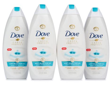 Dove Antibacterial Body Wash X Oz Protect Care Walmart