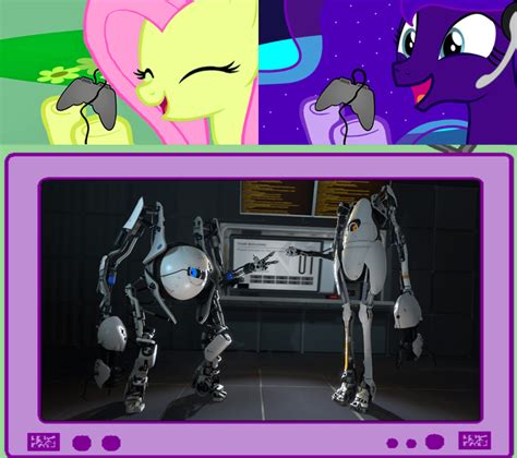 2088483 Derpibooru Import Exploitable Meme Fluttershy Gamer Luna