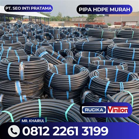 Jual Pipa Hdpe 1 2 Inch Murah Pipa Hdpe Rucika 1 2 Inch Pipa Hdpe