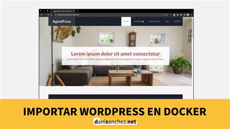 Importar Un Proyecto Wordpress En Un Contenedor Docker Youtube