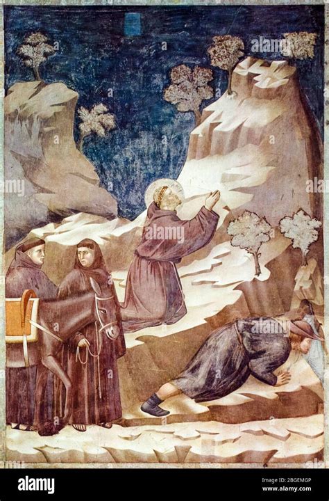 Giotto di Bondone Leyenda de San Francisco de Asís El Milagro de la