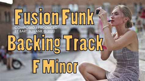 Fusion Funk Backing Track F Minor Cool Funky Drive YouTube