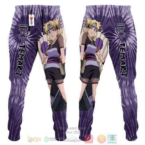 New Temari Anime Tie Dye Style Sweatpants Express Your Unique Style