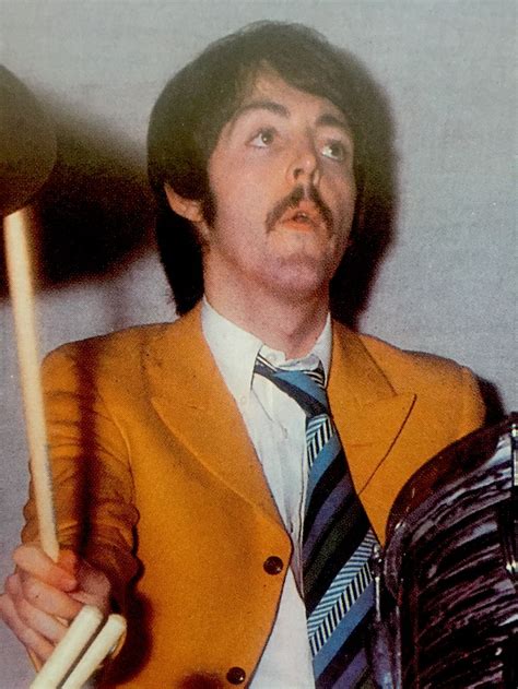 1967 Paul On Drums Paul Mccartney Paul Mccartney Beatles Paul