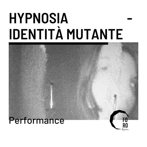 MOSTRE Hypnosia identità mutante alla FORO G gallery Scomunicando