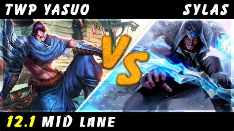 TheWanderingPro Yasuo Vs Sylas MID Patch 12 1 Yasuo Gameplay YouTube