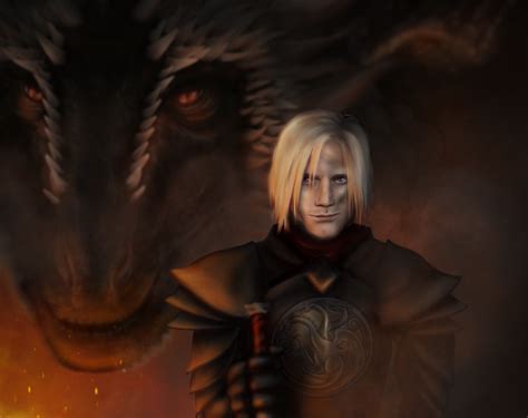 Aegon And Balerion By Jaenys On Deviantart Targaryen Aesthetic A