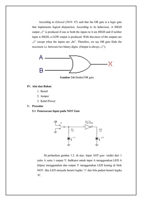 Laporan Praktikum Gerbang Logika Pdf