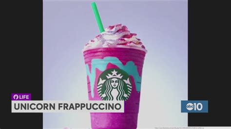 What S In A Starbucks Unicorn Frappuccino Firstcoastnews