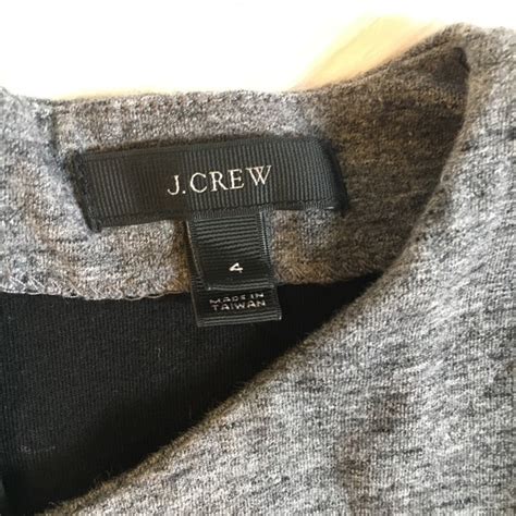 J Crew Dresses J Crew Paneled Stretch Dress In Color Block Gray