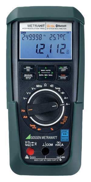 Gossen Metrawatt Digital Multimeter 600 Max AC Volts 600 Max DC