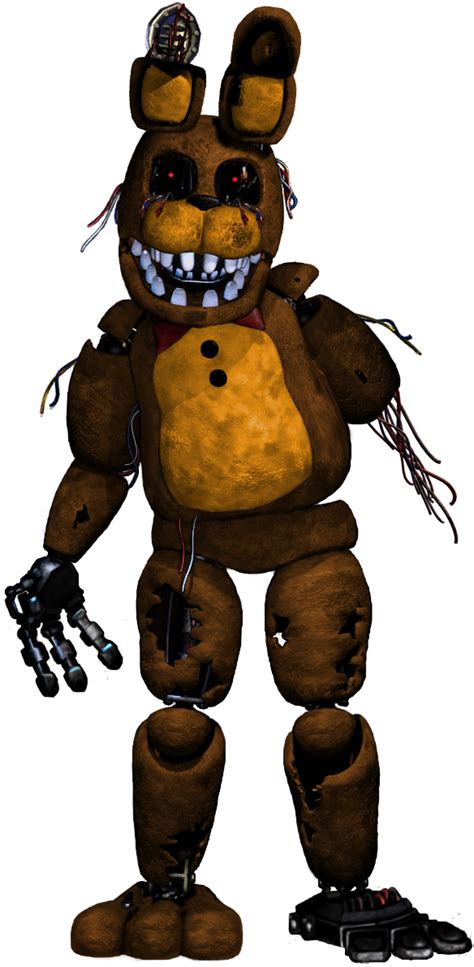 Fnaf 2 Withered Golden Bonnie By Ajosterio On Deviantart