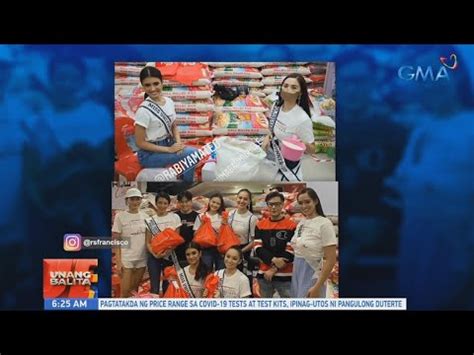 Rabiya Mateo At Michele Gumabao Nagsama Sa Isang Charity Para Sa Mga